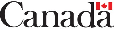 Kanada Schriftzug mit Flagge: Schriftzug 'Canada' mit der kanadischen Flagge über dem Buchstaben 'a'